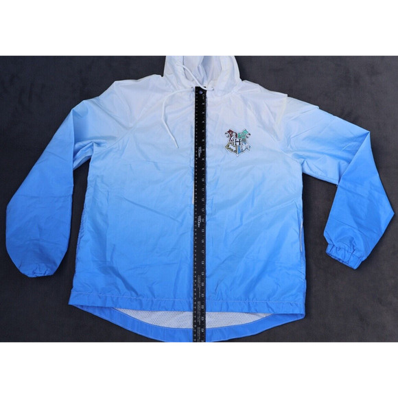 HARRY POTTER HOGWARTS Jacket/Wind Breaker. Light Weight Rain 1/2 Zip X-Small. - Picture 11 of 14